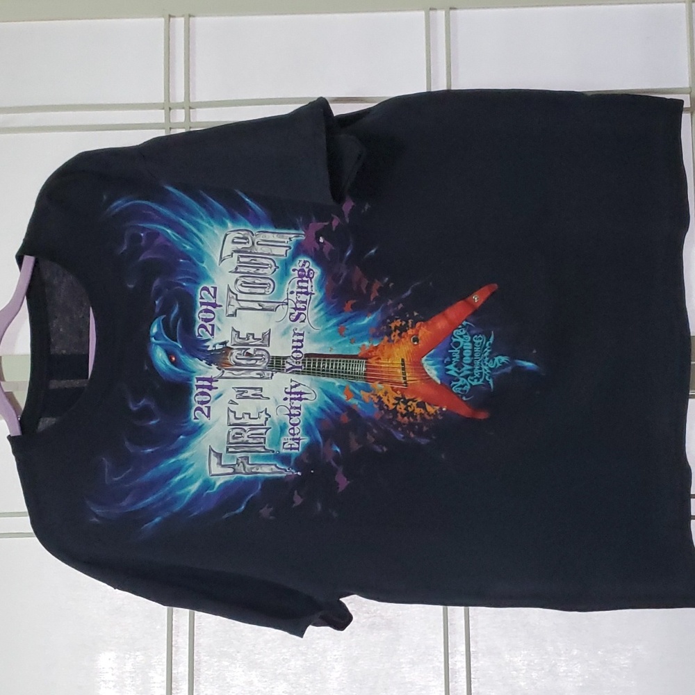 The Mark Wood Experience 2011 2012 Fire n Ice Tour T Shirt